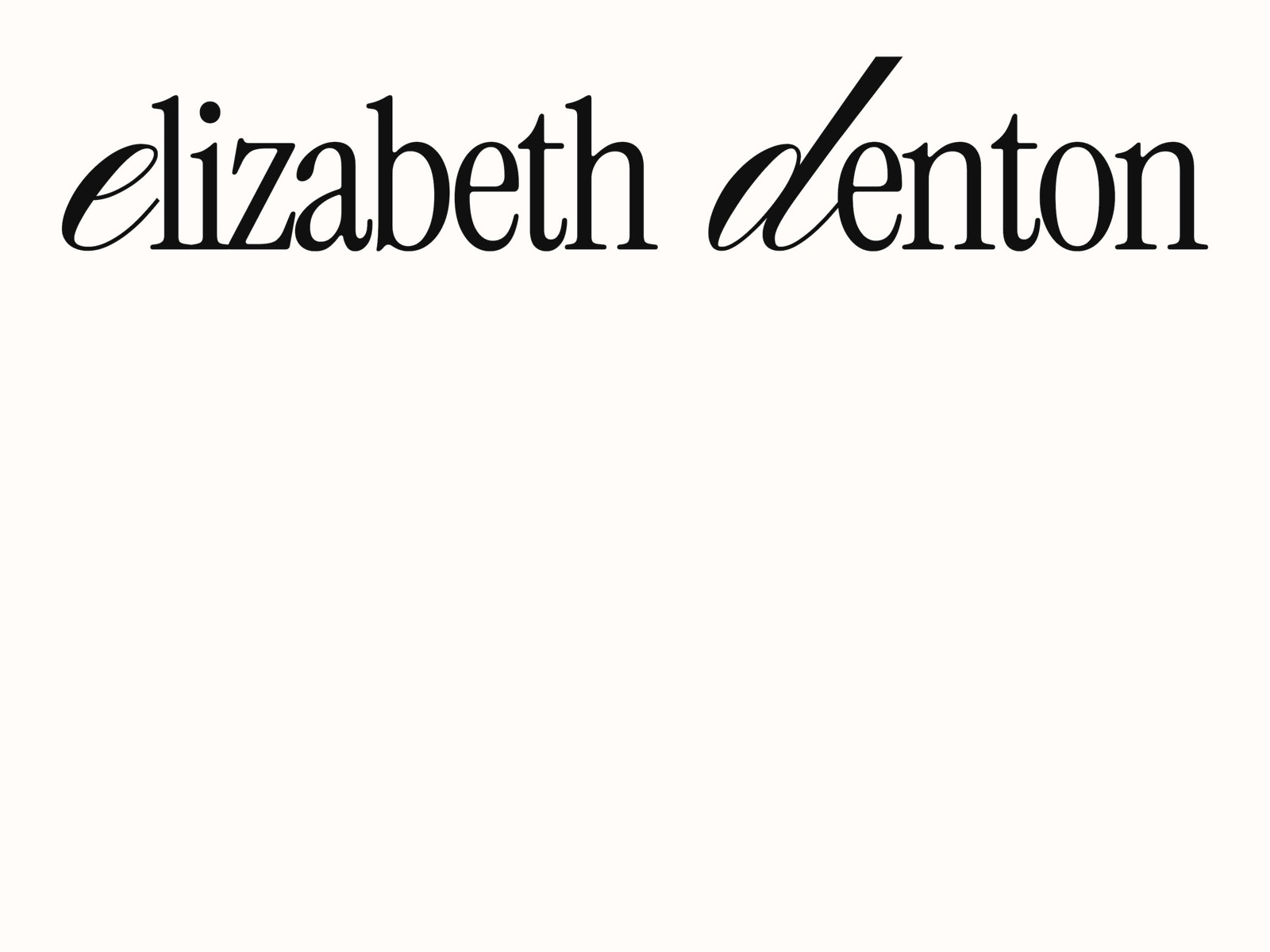 Elizabeth Denton cover