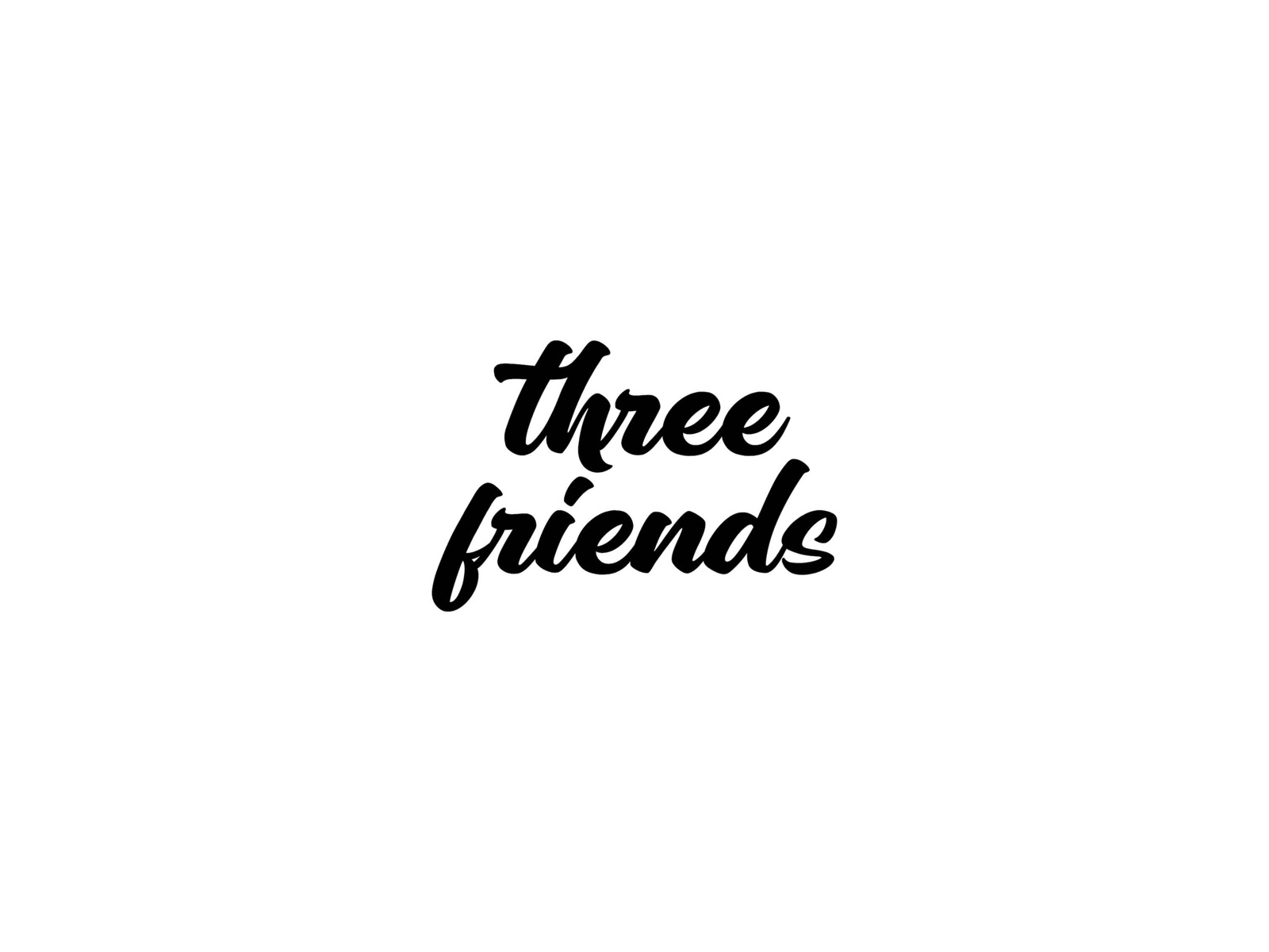 Three Friends cover