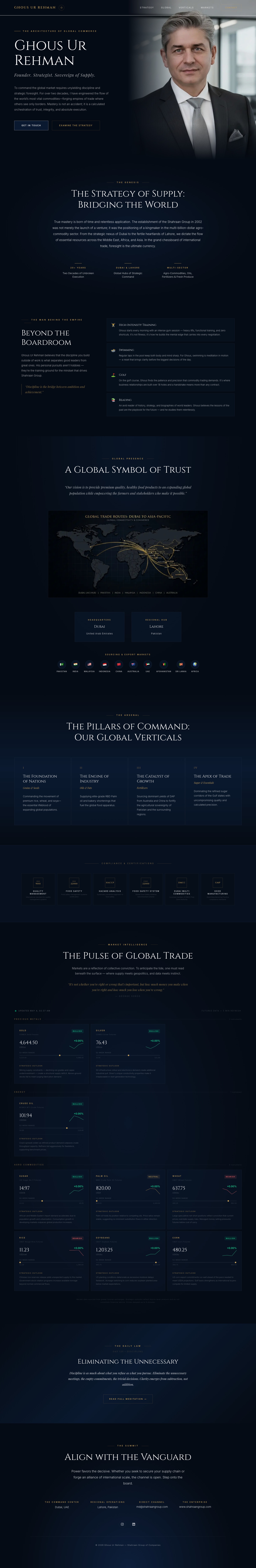 Ghous Ur Rehman website